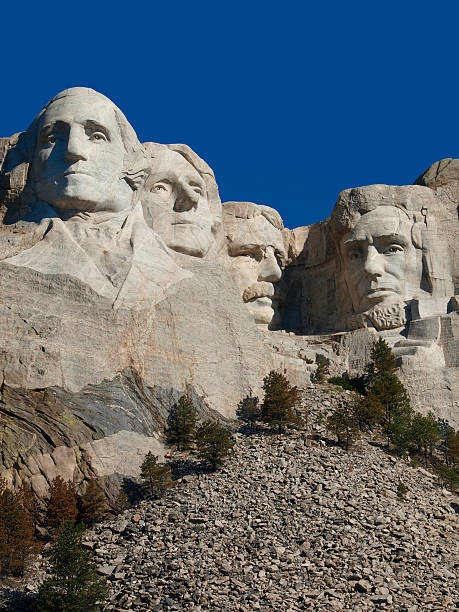 Mount Rushmore stock photo