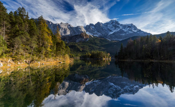 istock Nature landscape reflections on hintersee lake 1057668046