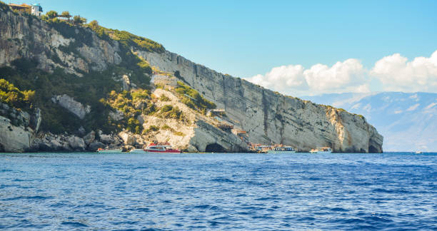 istock Blue caves of Zakynthos. 1057674796