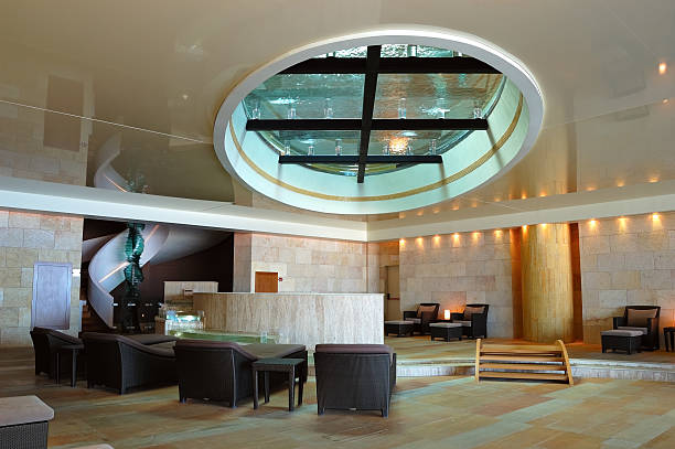 istock Modern SPA at the luxury hotel, Crete, Greece 105767720
