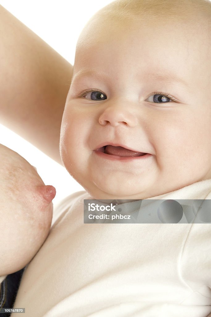 baby-Porträt - Lizenzfrei 6-11 Monate Stock-Foto