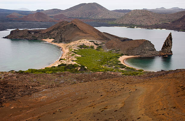 Bartolome Island, Galapagos stock photo