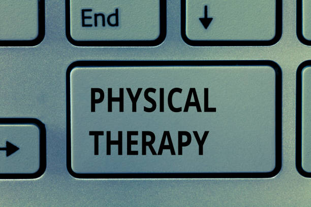 istock Text sign showing Physical Therapy. Conceptual photo Treatment or analysisaging physical disability Physiotherapy 1057679326