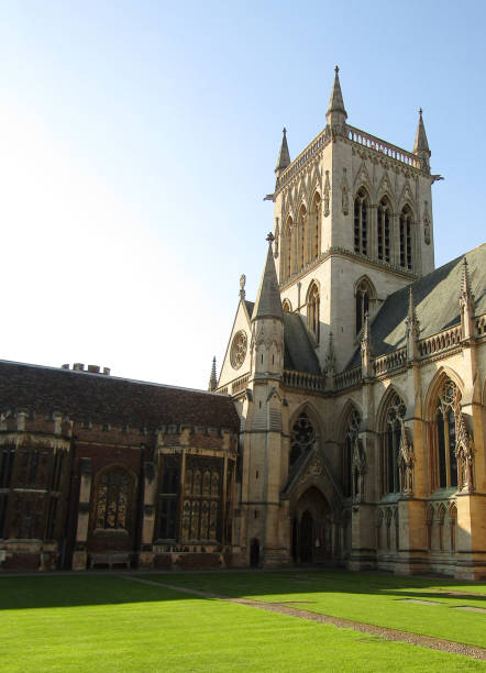 istock Cambridge St John's Street 1057688624