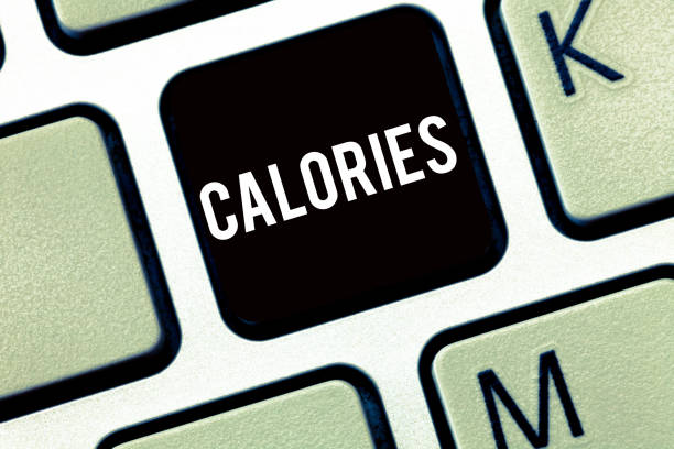 Text sign showing Calories. Conceptual photo Energy released by food as it is digested by the huanalysis body Text sign showing Calories. Conceptual photo Energy released by food as it is digested by the huanalysis body. sodium intake stock pictures, royalty-free photos & images