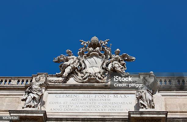 Fontana Di Trevi De Roma Foto de stock y más banco de imágenes de Agua - Agua, Anticuado, Antigualla