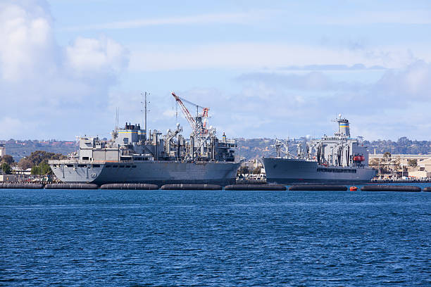 istock Battleship in San Diego 105769604