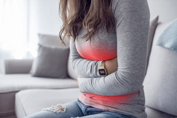 istock Upset stomach or menstrual cramps 1057698984