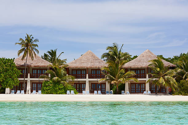 istock Beach Villas at the Ocean. Welcome to Paradise! 105769954