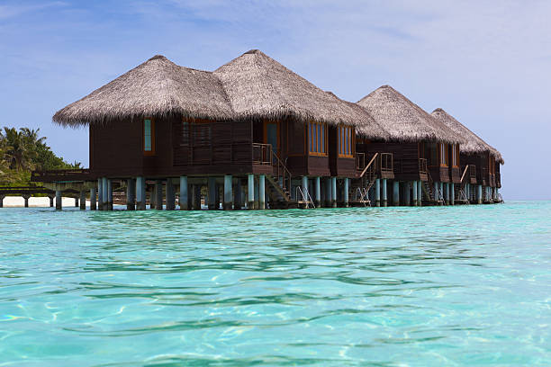 istock Water Villas in the Ocean. Welcome to Paradise! 105769996