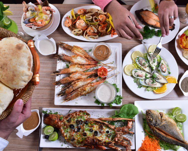 istock Healthy and Nutritious Seafoods 1057702200