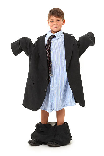istock Adorable Boy in Suit 105770364