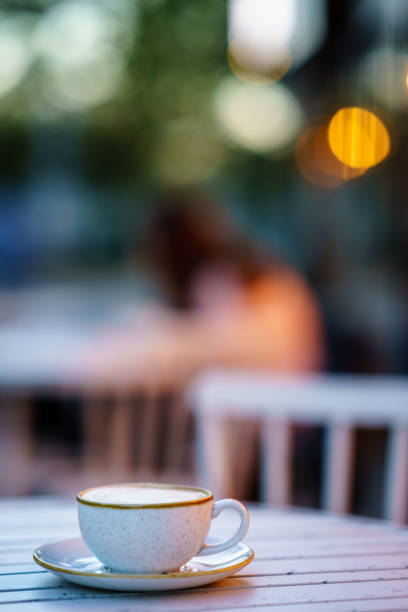 istock Coffee Milk and Foam with Bokeh Background 1057705102