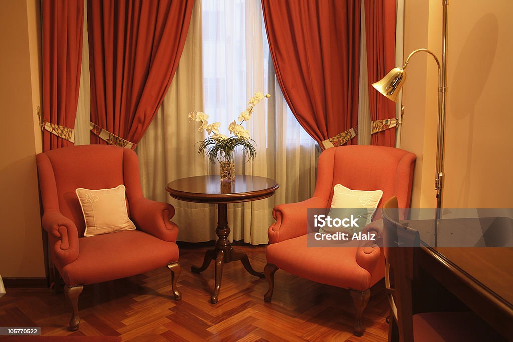 Sala de estar - Foto de stock de Almofada royalty-free
