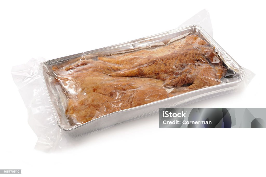 Roasted duck  Vacuum Packed Stock Photo