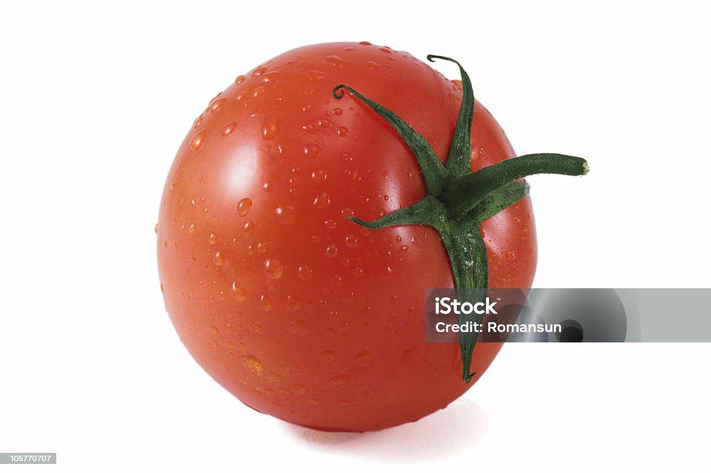 Tomates wet solteiro - Foto de stock de Alimentação Saudável royalty-free