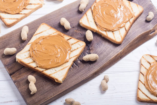 istock Peanut butter sandwiches 1057711798