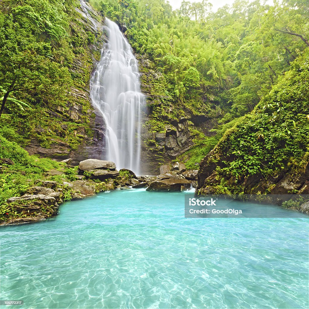 Cachoeira Khe Kem - Foto de stock de Cascata royalty-free