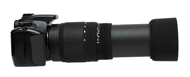 istock camera with telephoto zoom lens 105772347