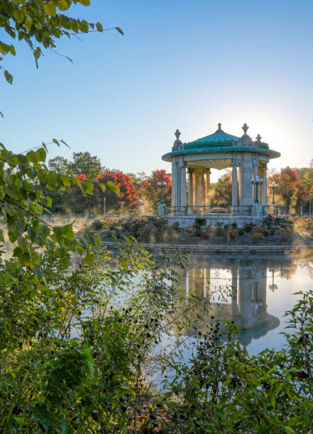 Forest Park bandstand in St. Louis, Missouri.