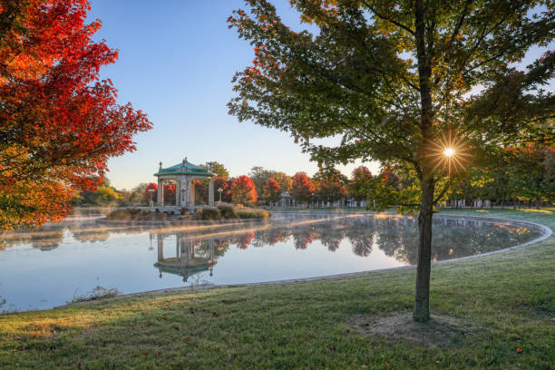 istock Forest Park bandstand in St. Louis, Missouri. 1057727486