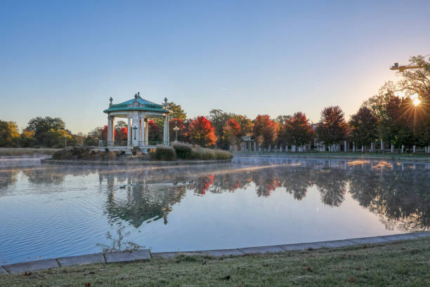 istock Forest Park bandstand in St. Louis, Missouri. 1057727492