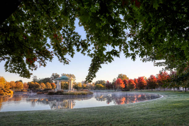 istock Forest Park bandstand in St. Louis, Missouri. 1057727512