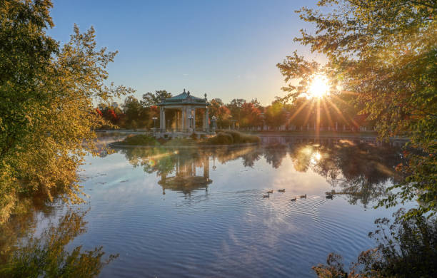 Forest Park bandstand in St. Louis, Missouri.