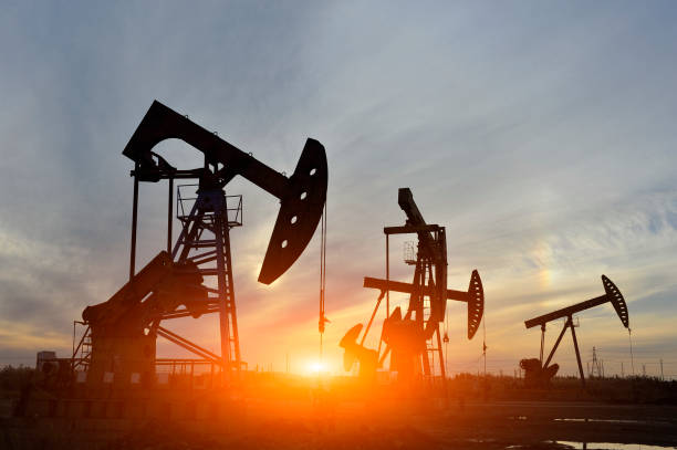 istock The oil pump 1057732650