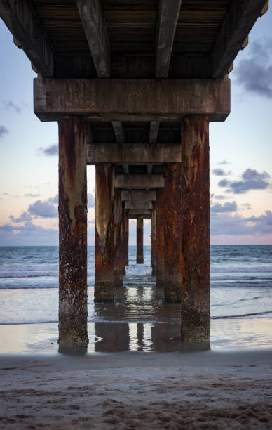istock Beautiful evening at the St. Augustine Pier 1057732798