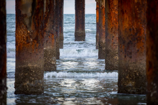 istock Beautiful evening at the St. Augustine Pier 1057732814