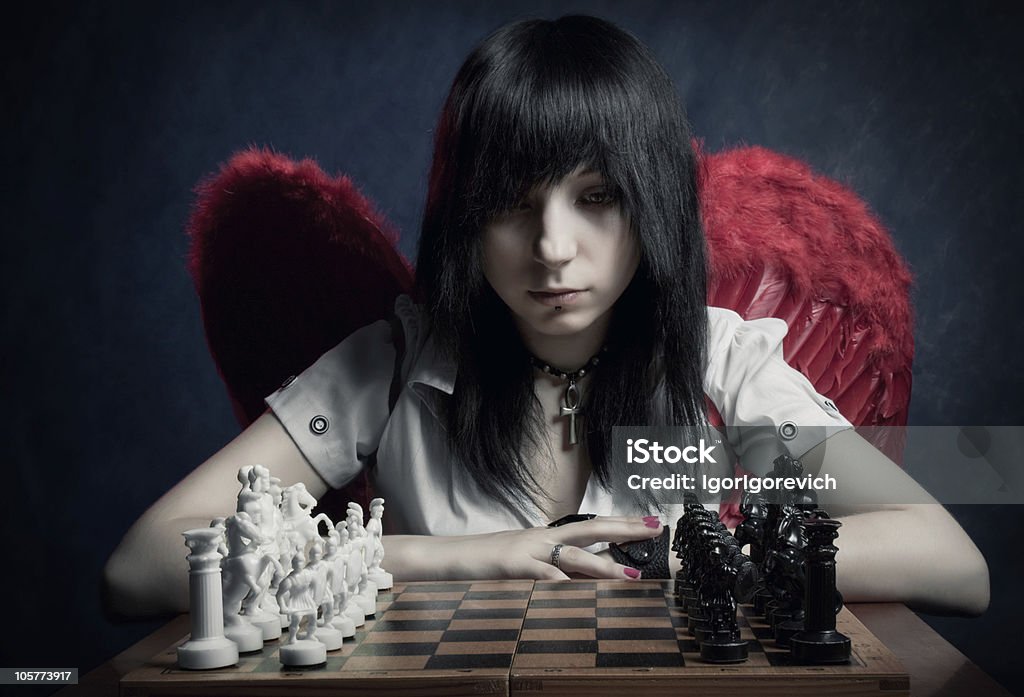 Chessmaster Stock Photo - Download Image Now - Adult, Angel, Army