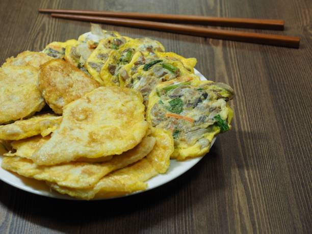 istock Korean food  modeum jeon, Assorted Pancakes 1057758158