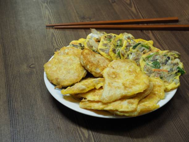 istock Korean food  modeum jeon, Assorted Pancakes 1057758162