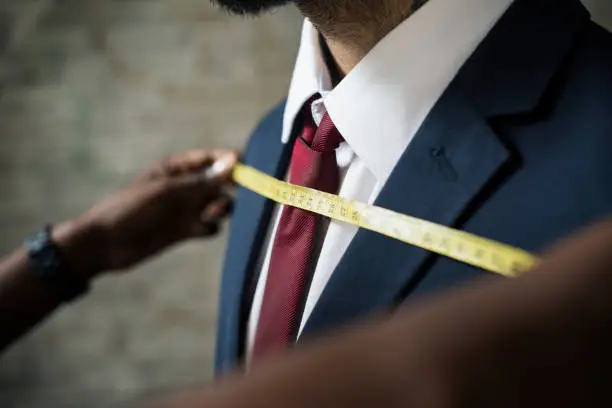 Photo of Classy man in the tailor shop