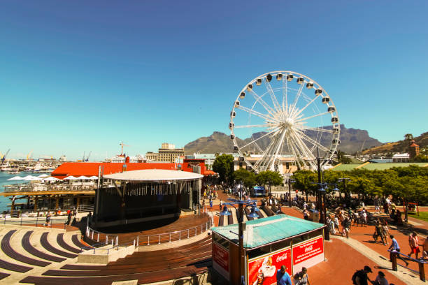Cape Town - 2011: Victoria & Alfred Waterfront on a sunny day
