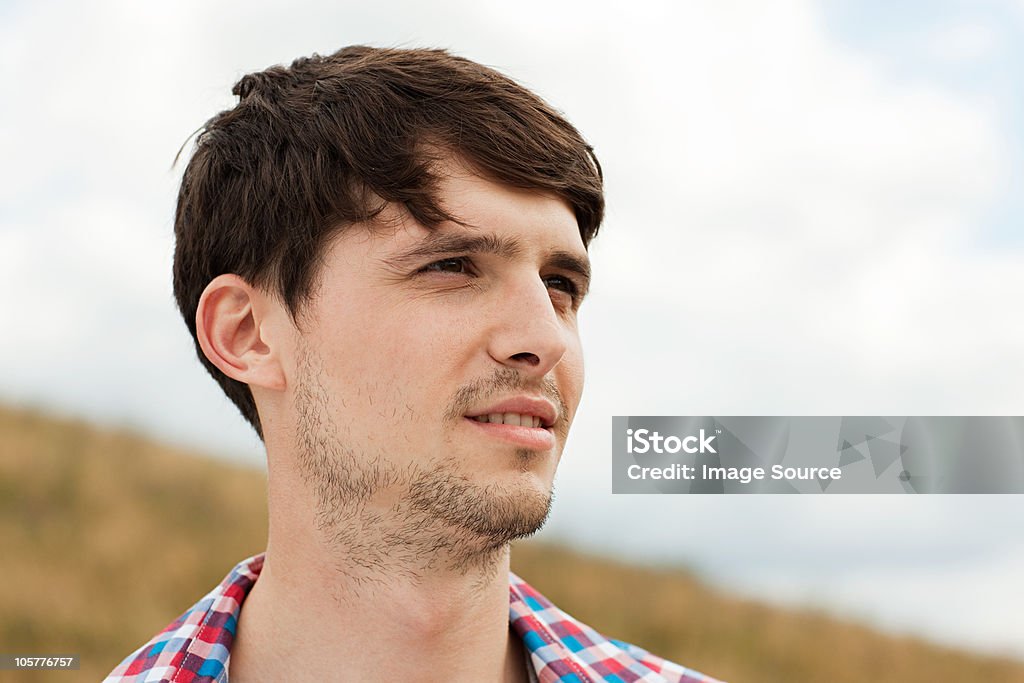 Retrato de hombre joven - Foto de stock de Adulto libre de derechos