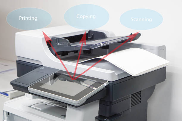 istock close up print paper sheets on the printer in office for scanning and copying 1057773134