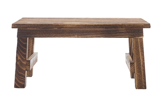 mesa de madera photo