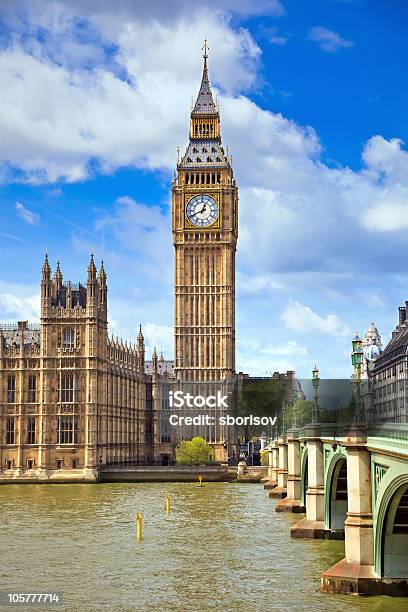 Big Ben Foto de stock y más banco de imágenes de Big Ben - Big Ben, Agua, Aire libre