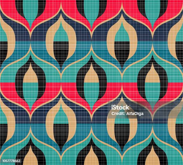 Seamless Retro Pattern Seamless Retro Pattern Stock Illustration - Download Image Now - 1960 ...
