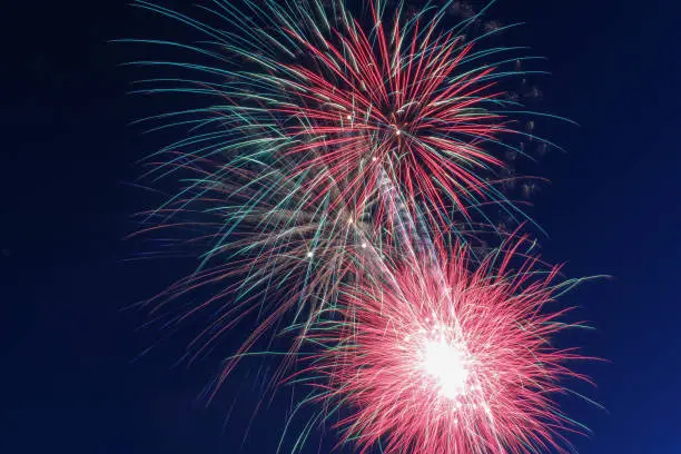 Fireworks at the Sammamish Fourth of July celebration