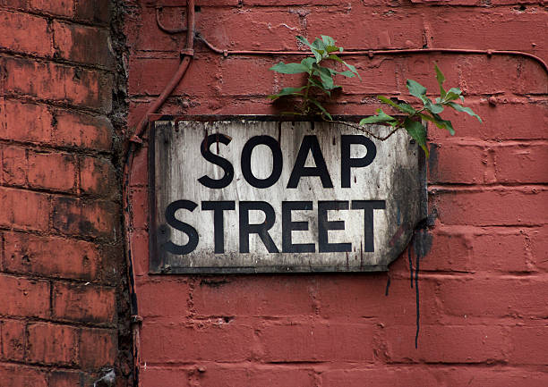 istock Dirty street sign with a clean name 105779611