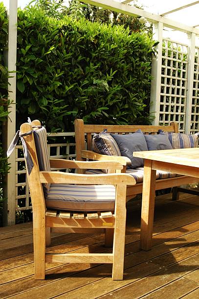 istock Garden furniture 105779890