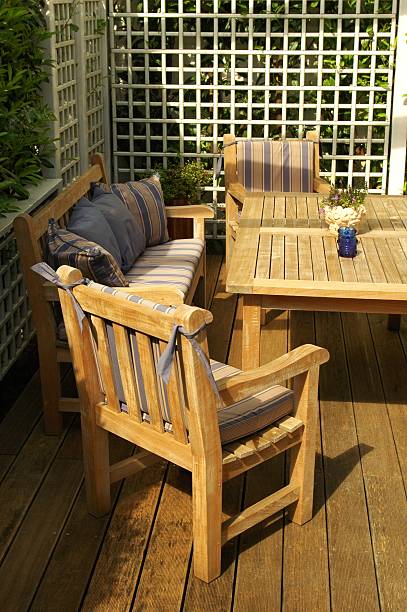 istock Garden furniture 105780272