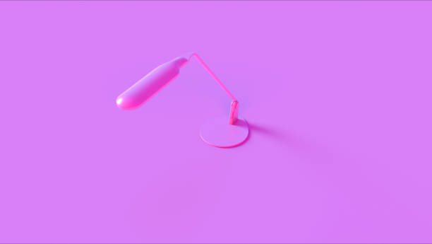 istock Pink Office Desk Lamp 1057806954