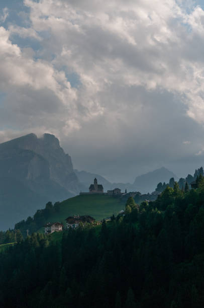 istock Italian Church in the Evening light 1057811510