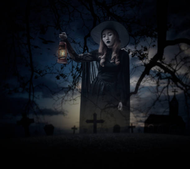 istock Halloween mystery concept 1057820960