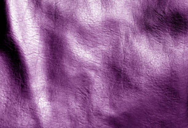 istock Natural leather on sun in purple color. 1057827436