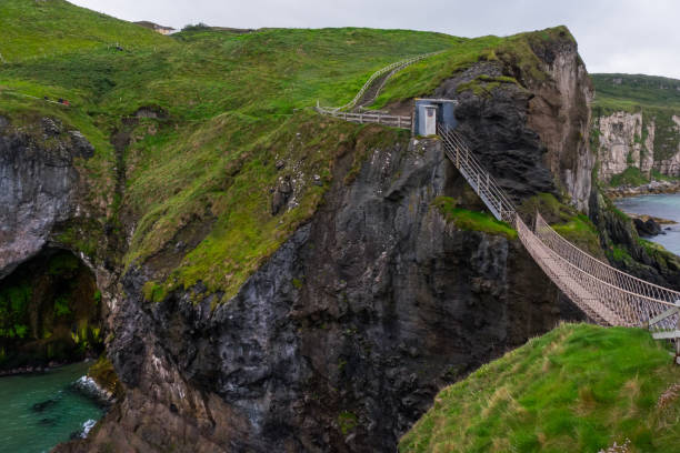 istock Landscape around Carrick-a-Rede Rope Bridge, Northern Ireland 1057830066